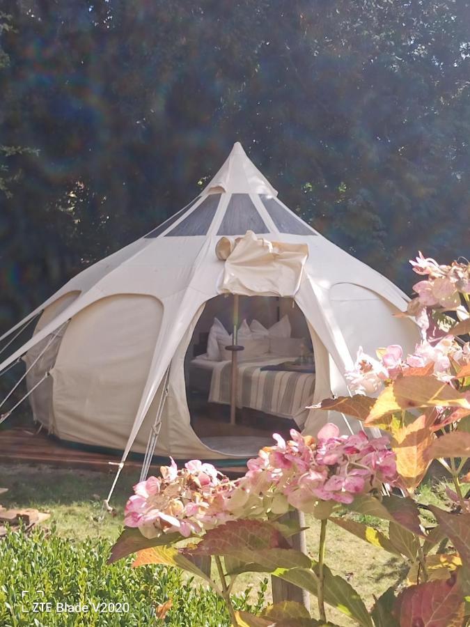Hotel Glamping Altes Pastorat Barmstedt Exterior foto